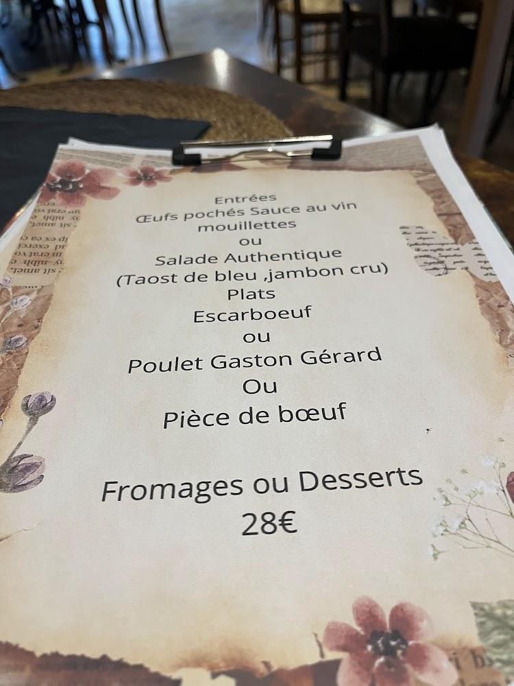A L'auberge - Menu Image 2